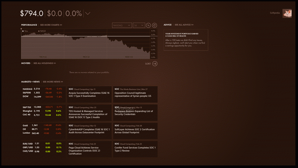 SigFig Portfolio for Windows 8