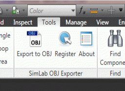 SimLab Obj Exporter for Inventor