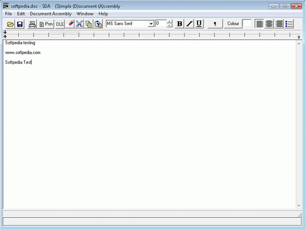 Simple Document Assembly