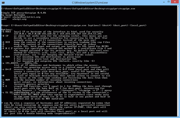 Simple TCP proxy/datapipe (formerly Simple TCP Proxy/Pipe)