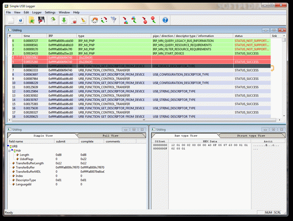 Simple USB Logger