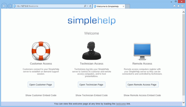 SimpleHelp