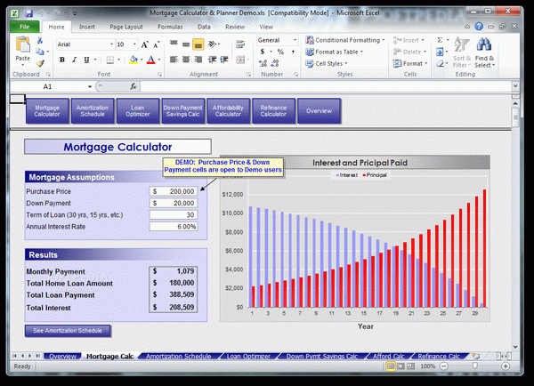 Simpleplanning Mortgage Calculator & Planner