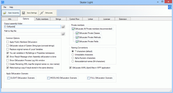 Skater Light (formerly Skater .NET Obfuscator Freeware Light)