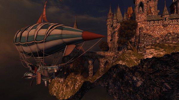 Sky Citadel 3D Screensaver