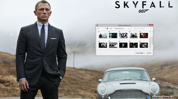 Skyfall Windows 7 Theme