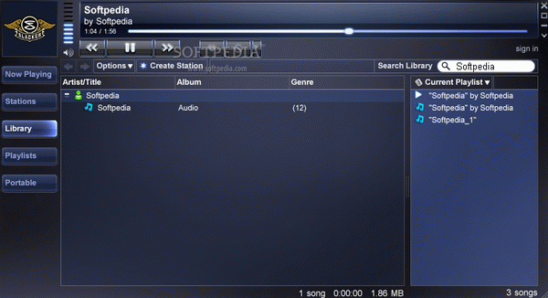 Slacker Software Player