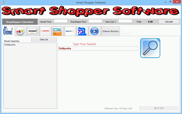 Smart Shopper Software