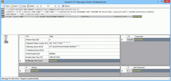 SmartHL7 Message Viewer
