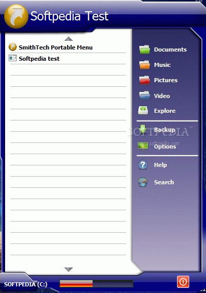 SmithTech Portable Menu