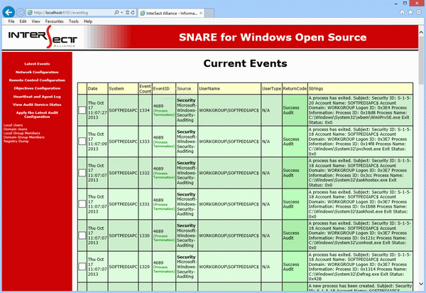 Snare for Windows