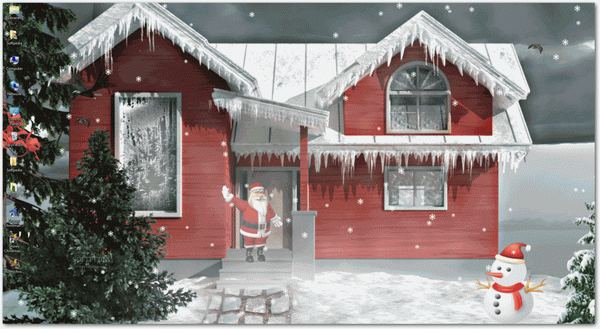 Snowy Christmas 3D