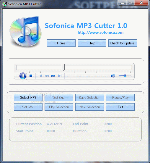 Sofonica MP3 Cutter