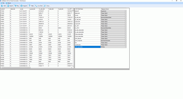 Softaken CSV to VCard Converter