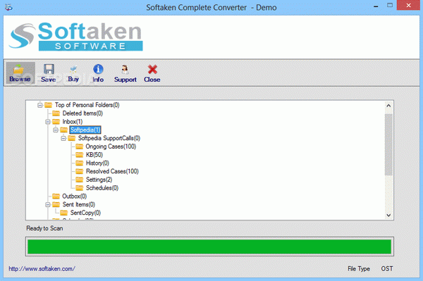 Softaken Complete Converter for OST / PST