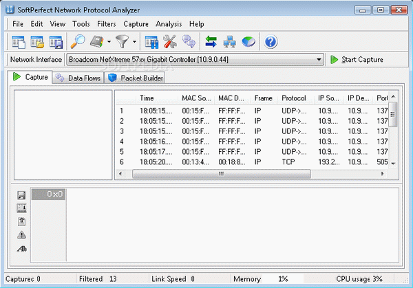 Softperfect Network Sniffer