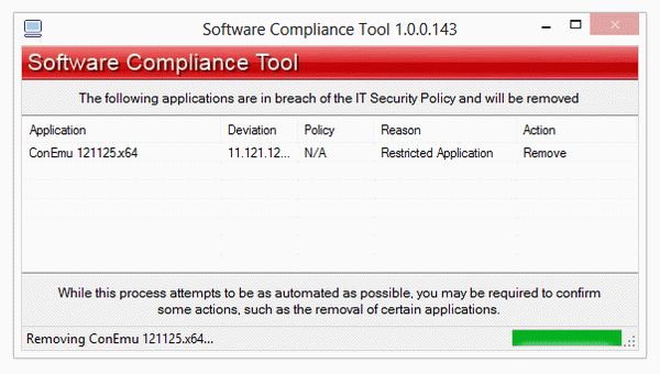 Software Compliance Tool