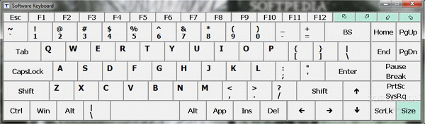 Panasonic Software Keyboard