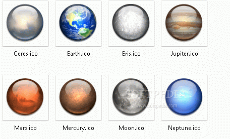 Solar System Icons