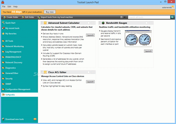 SolarWinds Engineer's Toolset