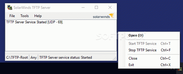 SolarWinds TFTP Server