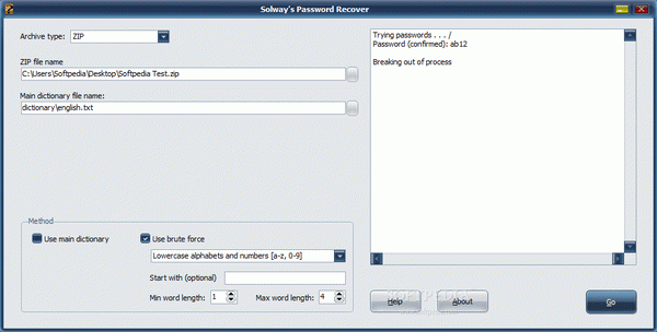 Solway's Password Recover