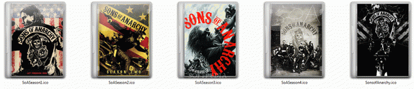 Sons of Anarchy Tv Icons