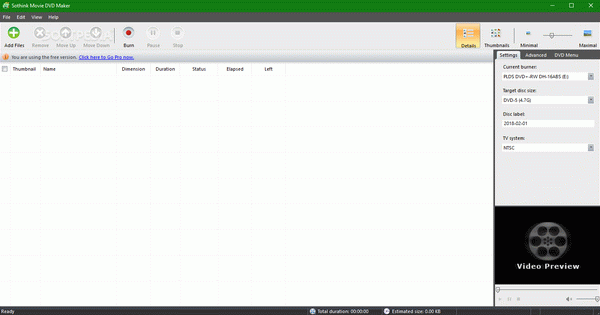 Sothink Free Movie DVD Maker