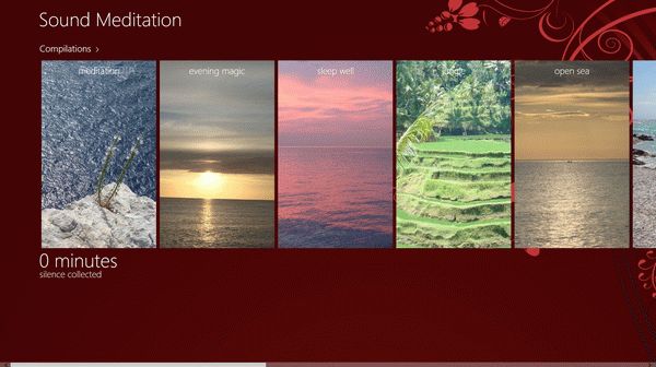 Sound Meditation Store App