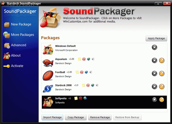 SoundPackager