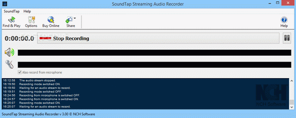 SoundTap Streaming Audio Recorder