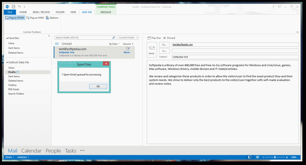 SpamTitan Outlook Add-in