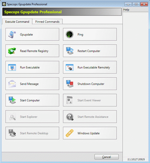Specops Gpupdate Professional
