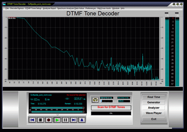 DTMF Tone Decoder