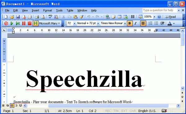 SpeechZilla