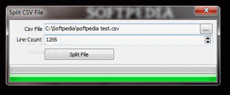 Split CSV File