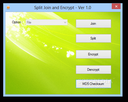 Split Join and Encrypt