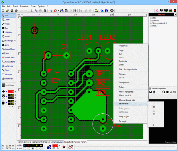 Sprint-Layout