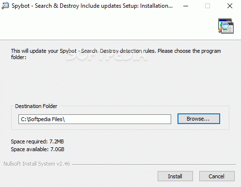 Spybot Search and Destroy Detection Update