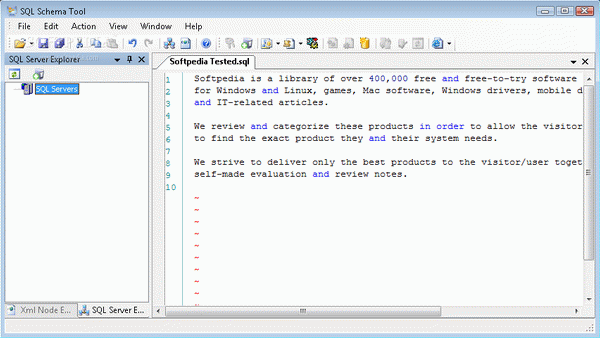 Sql Schema Tool