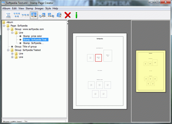 Stamp Page Creator