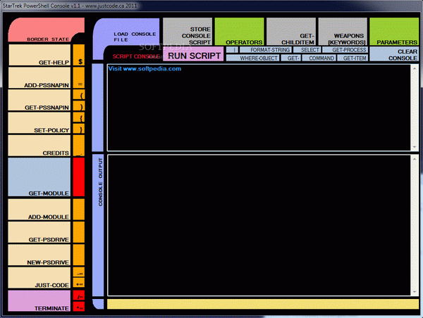 StarTrek PowerShell Console