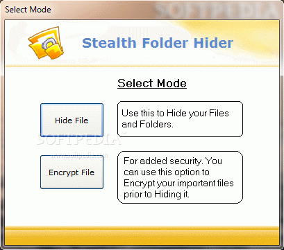 Stealth Folder Hider