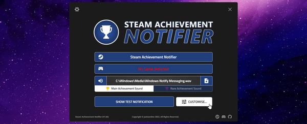 Steam Achievement Notifier