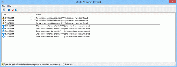 SterJo Password Unmask
