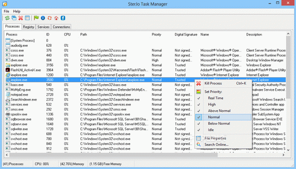 SterJo Task Manager Portable