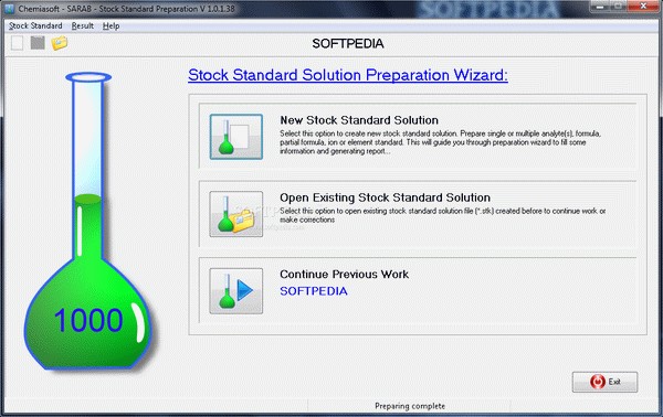 Stock Standard Preparation Calculator