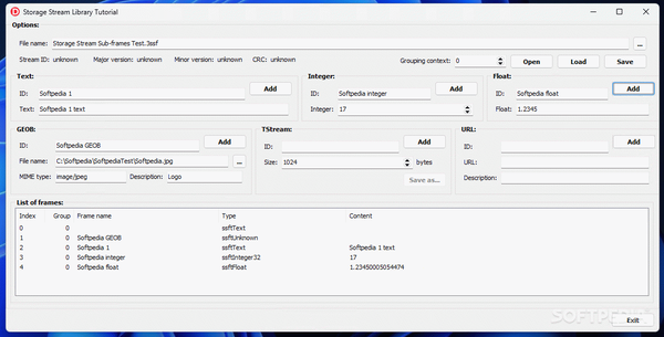 Storage Stream Library