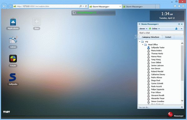 Storm IM + BBS Web Server