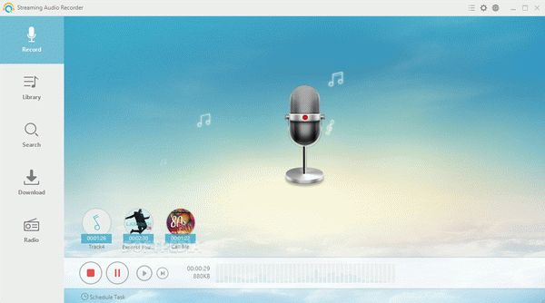 Streaming Audio Recorder